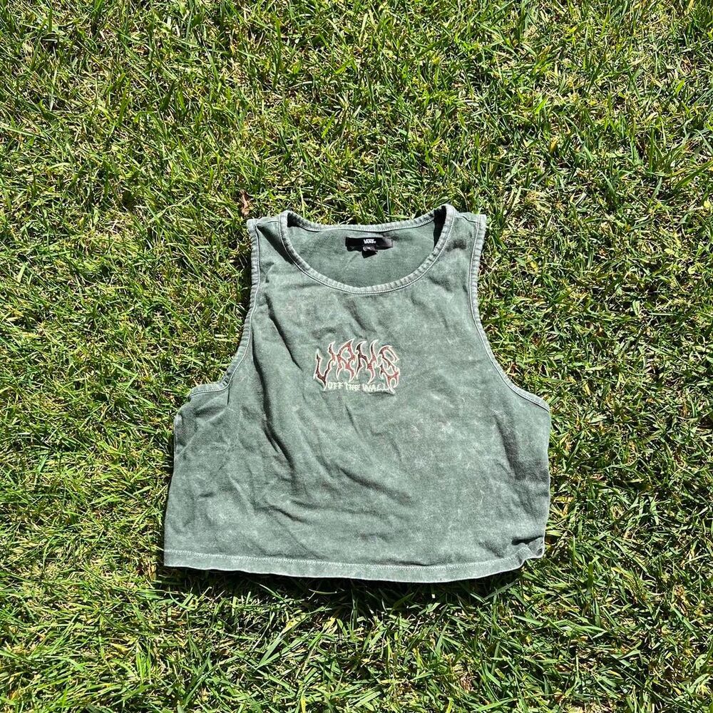 Vans y2k cropped baby tee tank women’s size Xl